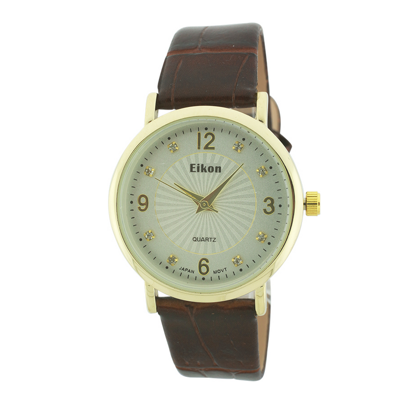 Small Simple Design Small Round Face Strap Watch