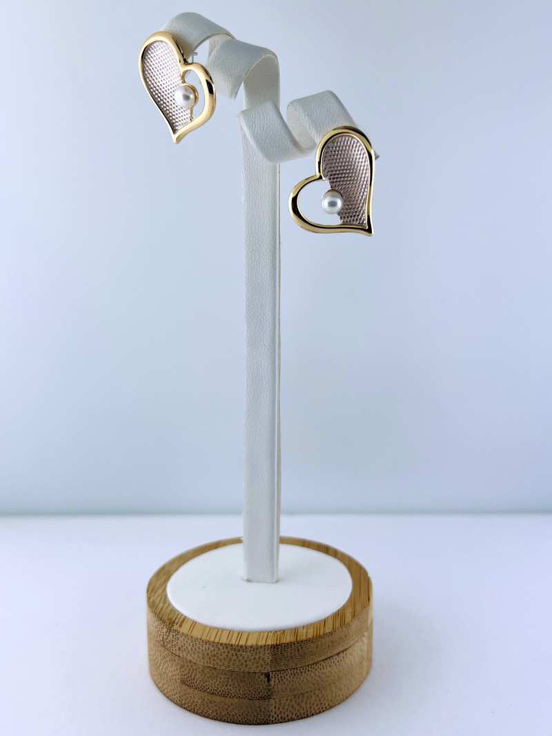 "Heart" Stud Earring