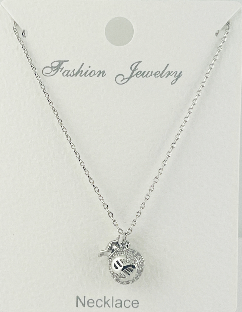 C.Z Crystal necklace