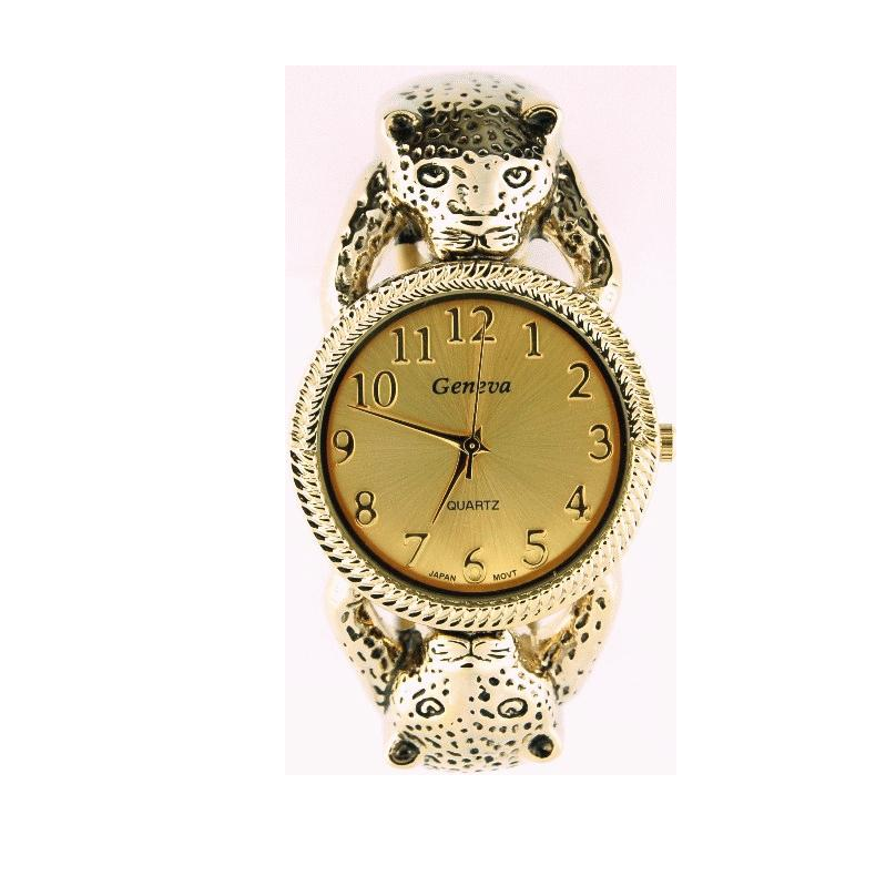 GUARDIAN LEOPARD BANGLE WATCH