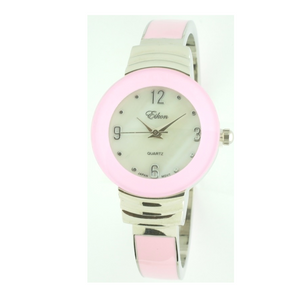 ROUND FACE CANDY COAT BANGLE CUFF(Silver)