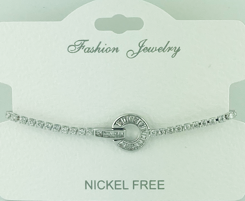 Crystal Adjustable Chain Bracelet