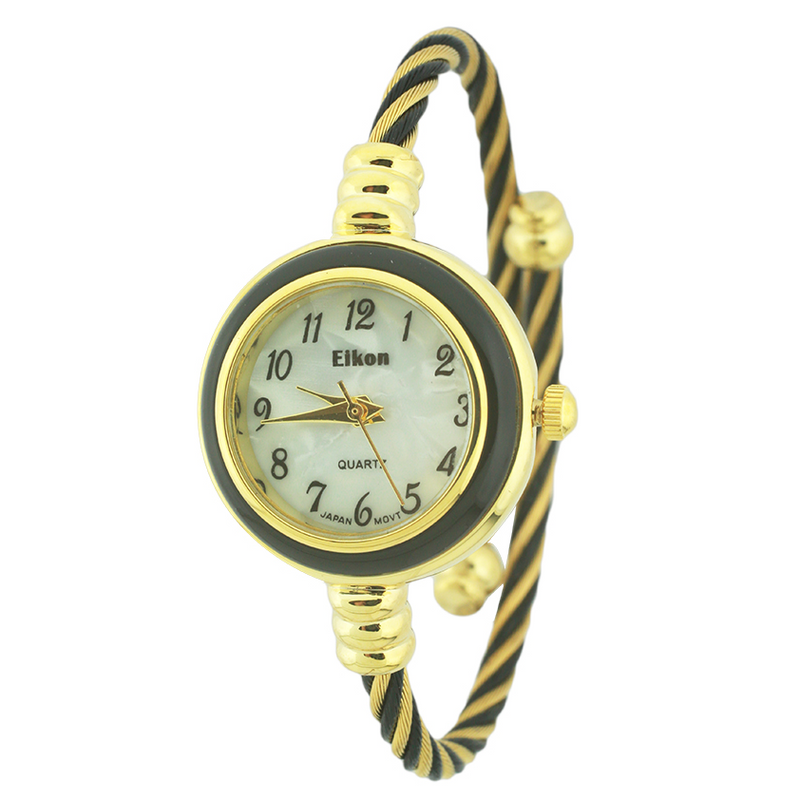 CABLE CUFF WATCH(Gold)