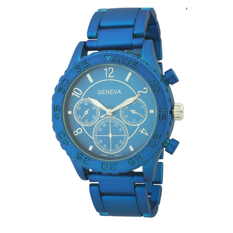 MATTE FINISH SPORT LADY BIG LINK WATCH.