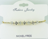C.Z Crystal Adjustable Bracelet